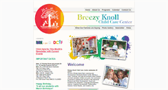 Desktop Screenshot of breezyknollchildcarecenter.com